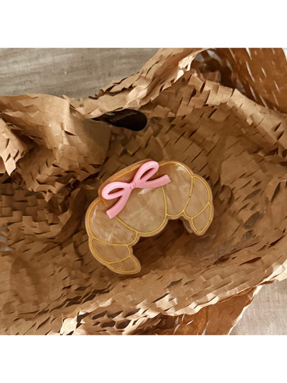 Beau - Croissant Shape Acetate Hair Claw Clip