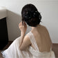 Gifty - Polka Dot Mesh Ruffle High Stretch Scrunchie