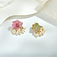 Earedge - Elegant Floral Beaded Earrings