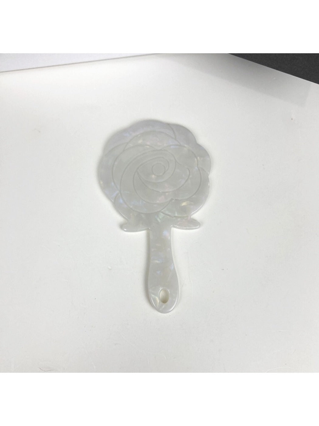 Mirroray - Rose Shaped Handheld Vanity Mirror