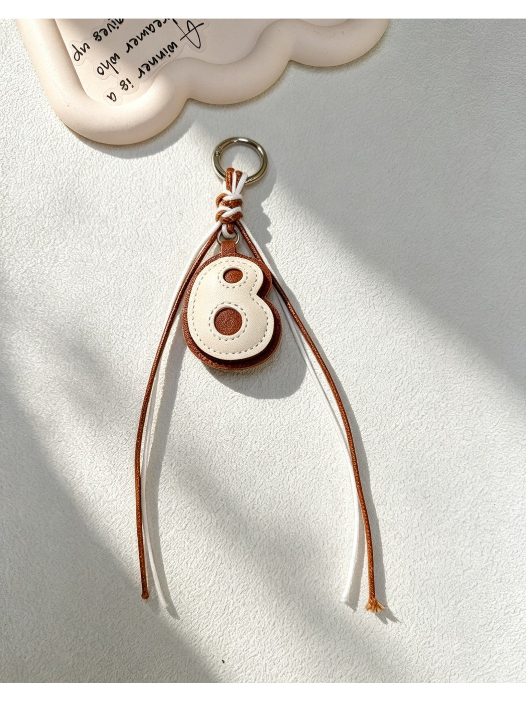 Keypus - Modern Minimalist Letter Bag Charm Keychain