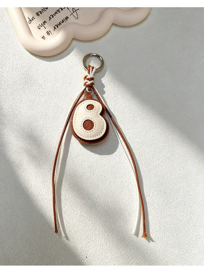 Keypus - Modern Minimalist Letter Bag Charm Keychain