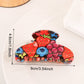 Beau - Fruit Theme Print Casual Claw Clip