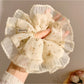Gifty scrunchie displayed on a white background showing full circular shape