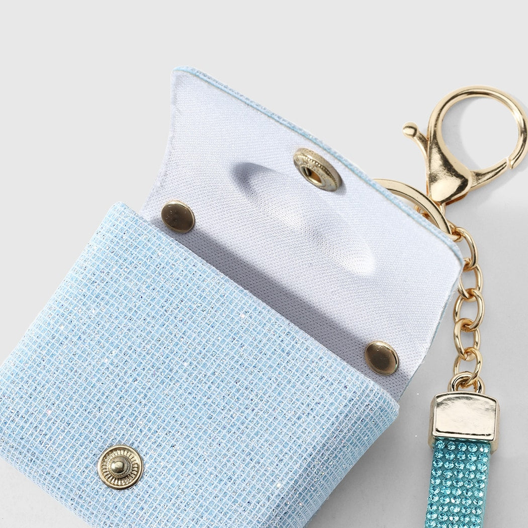Keypus - Sparkly Heart Mini Bag Design Keychain