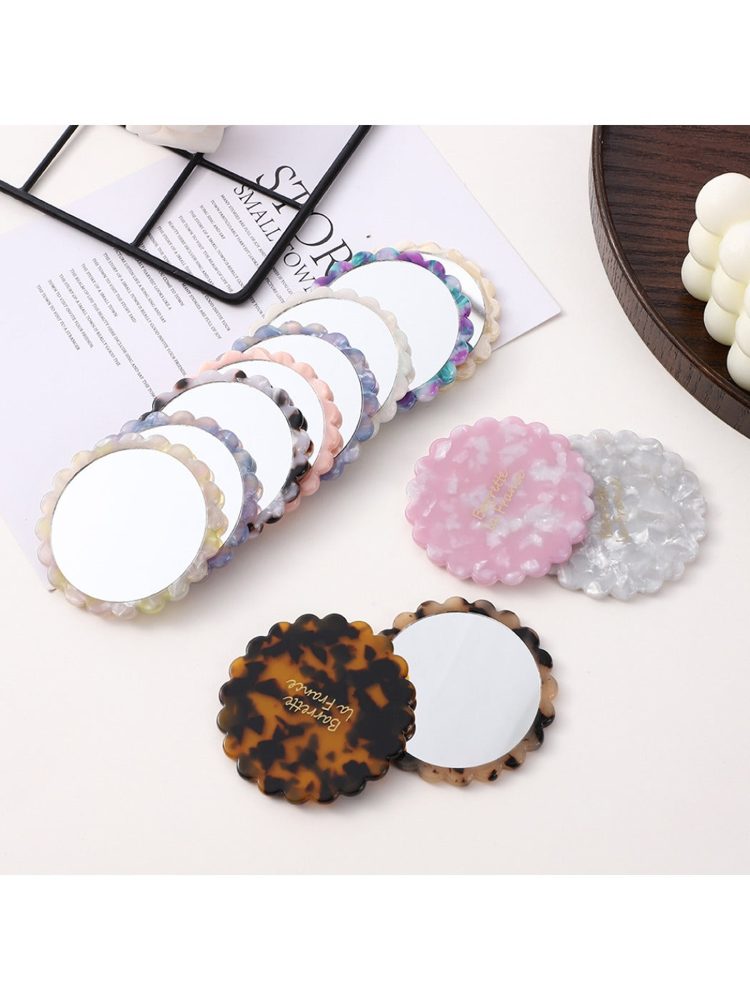 Mirroray - Acetic Acid Mirror Sunflower Portable Small