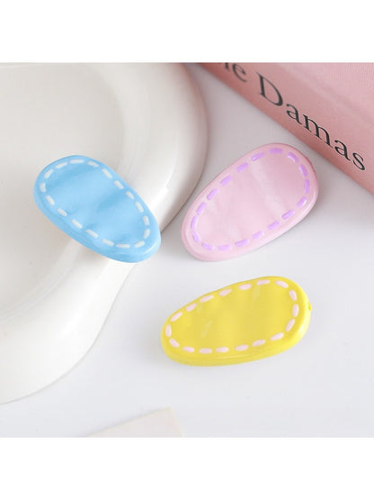 Beau - Spring Summer Oval Hair Clip