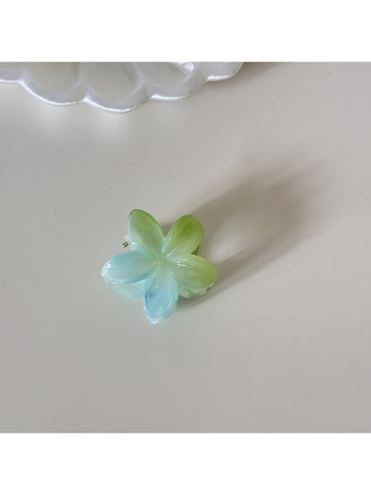 Beau - Glossy Gradient Starfish and Flower Claw Clip