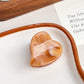 Beau - Sweet Style Heart Shaped Cute Claw Clip
