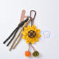 Keypus - Elegant Yellow Sunflower Keychain