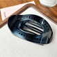 Beau - PC Bow Accent Geometric Ring Hair Claw Clip