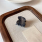 Beau - Mini Minimalist Half Moon Hair Claw Clip
