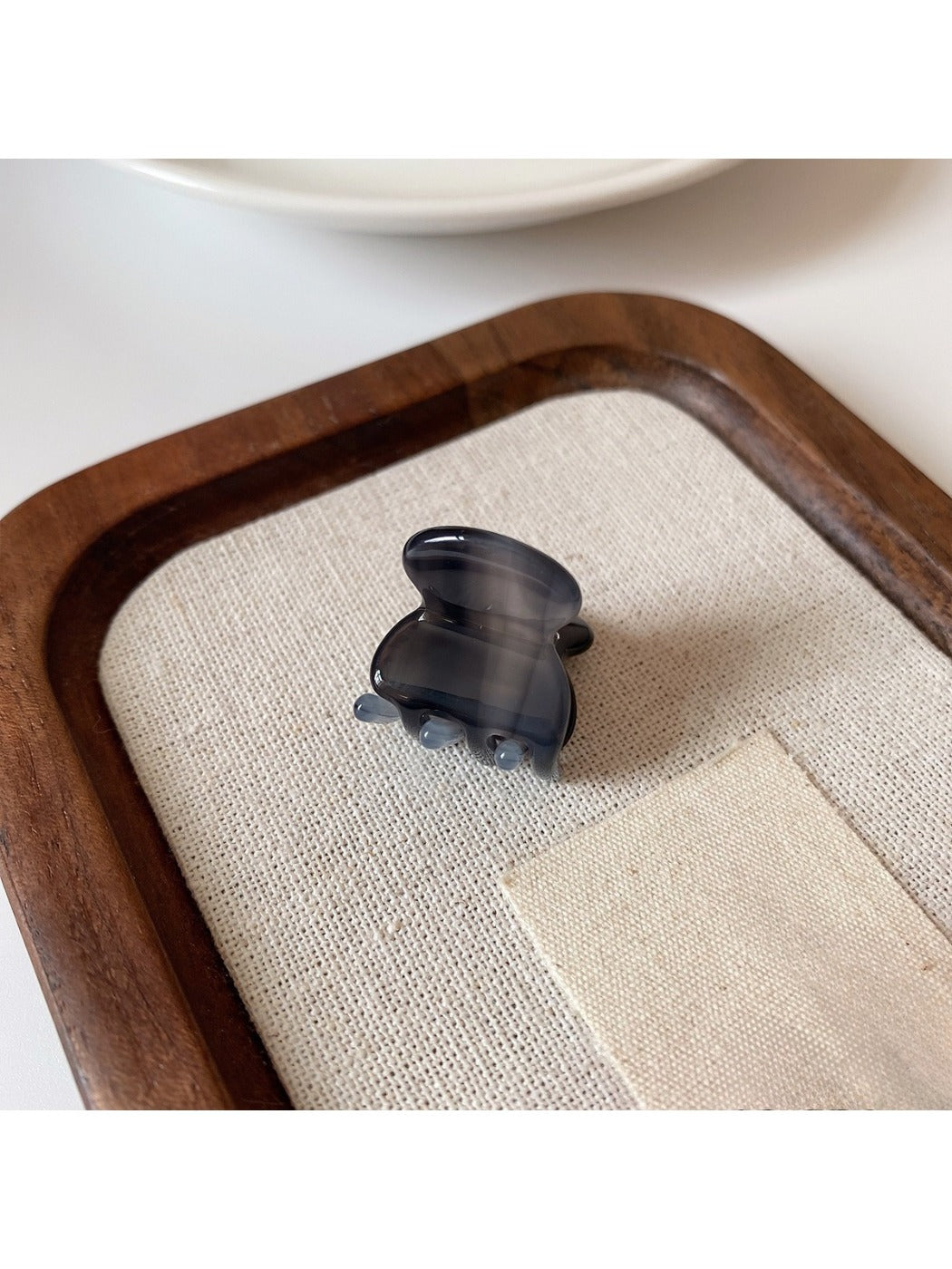 Beau - Mini Minimalist Half Moon Hair Claw Clip