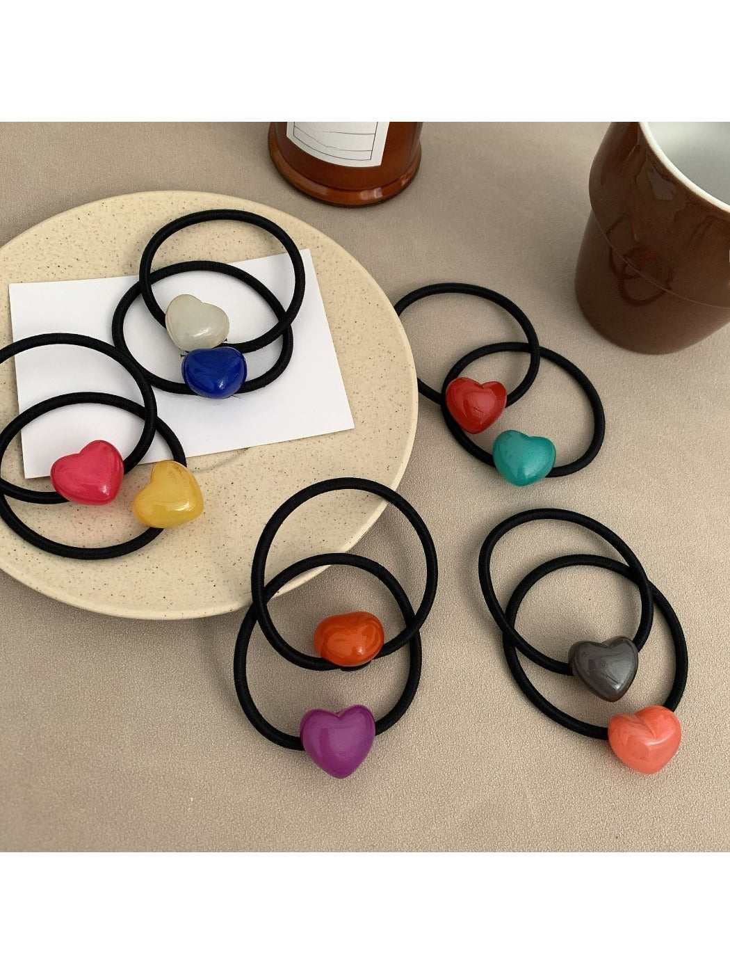 Gifty - Heart-Shaped High-Stretch Hair Tie