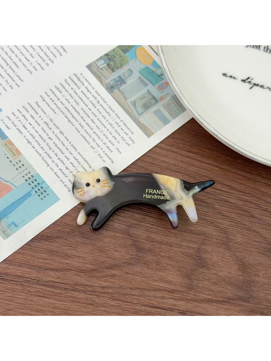 Beau - Cute Cat Shaped Claw Clip