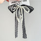 Keypus - Sweet Beaded Bow and Heart Decorative Keychain