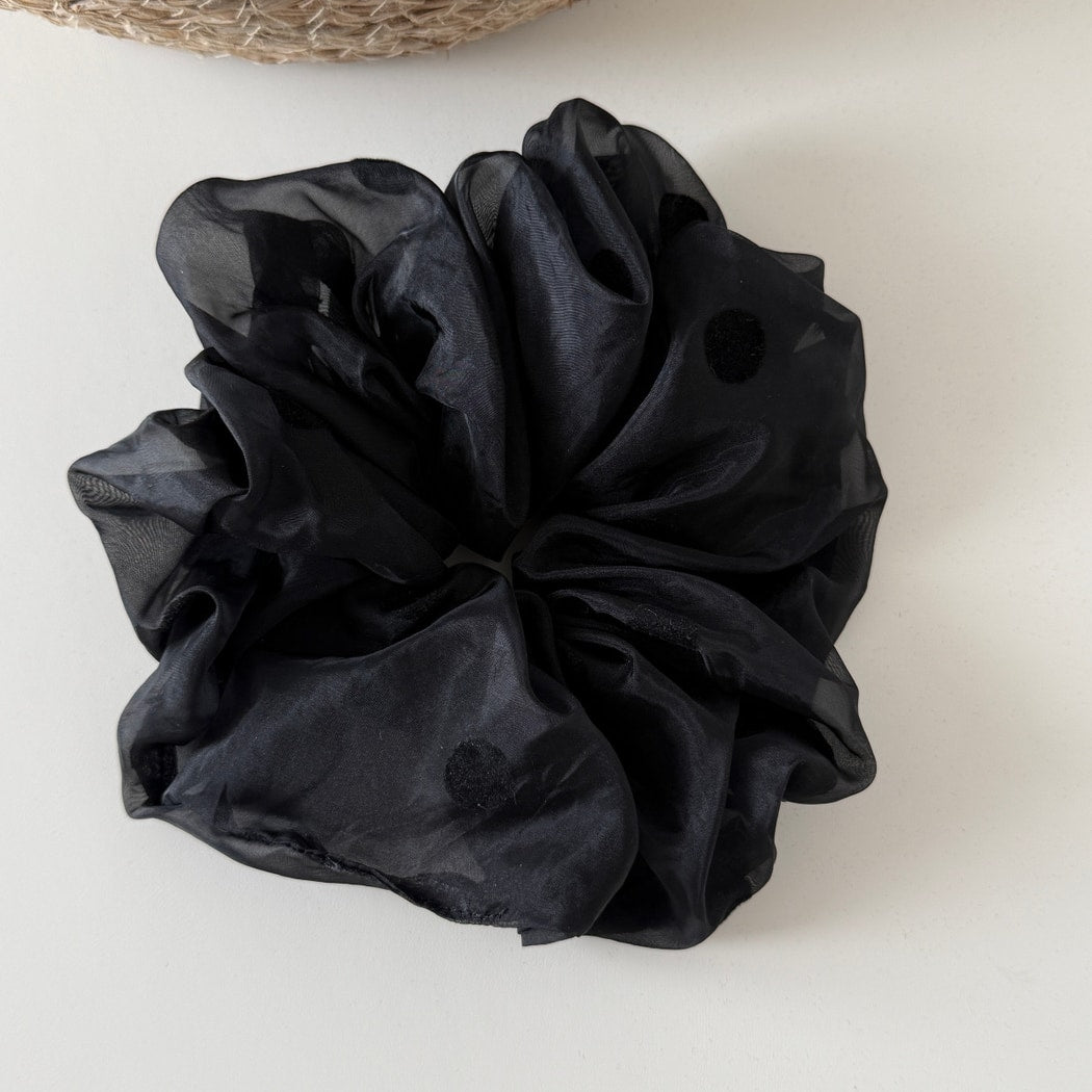 Gifty - Airy Polka Dot Scrunchie