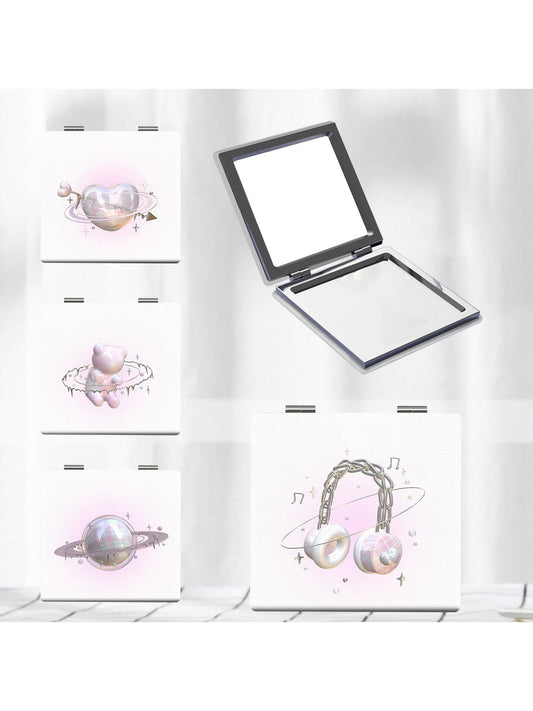 Mirroray - Cartoon Style Foldable Touch Up Mirror