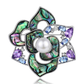 Brovia - Fashion Rose Flower Alloy Brooch