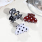 Beau - Modern Minimalist Polka Dot Acrylic Claw Clip