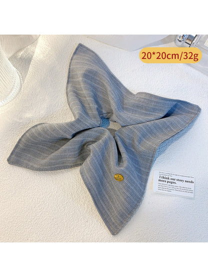 Gifty - Elegant Striped Hair Scrunchie