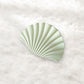 Beau - Matte Plastic Fan Shape Everyday Claw Clip