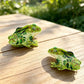Beau - Playful Frog Shaped Acetate Claw Clip