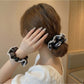 Gifty - Plaid Polyester Fabric Elastic Scrunchie