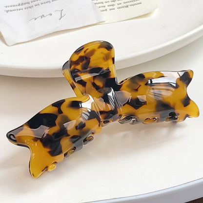 Beau - Elegant Bow Shape Acetate Hair Claw Clip