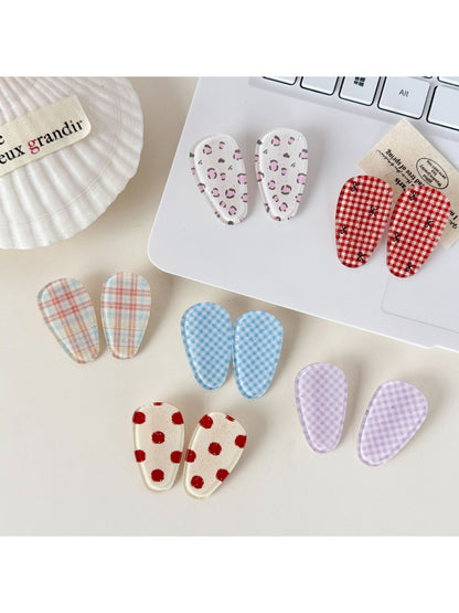 Beau - Sweet Teardrop Duckbill Acrylic Hair Clip