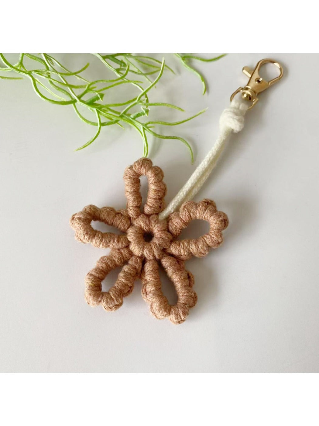 Keypus - Flower Keychain Minimalist Cute Floral Accessory