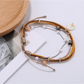 Lovra - Bohemian Beaded Pendant Wrap Bracelet