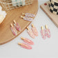 Beau - Elegant Pink Straight Hair Clip