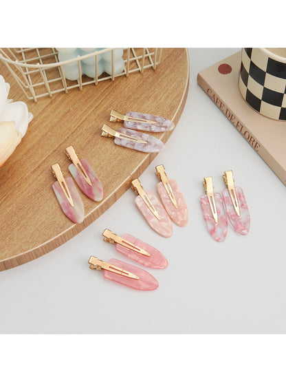Beau - Elegant Pink Straight Hair Clip
