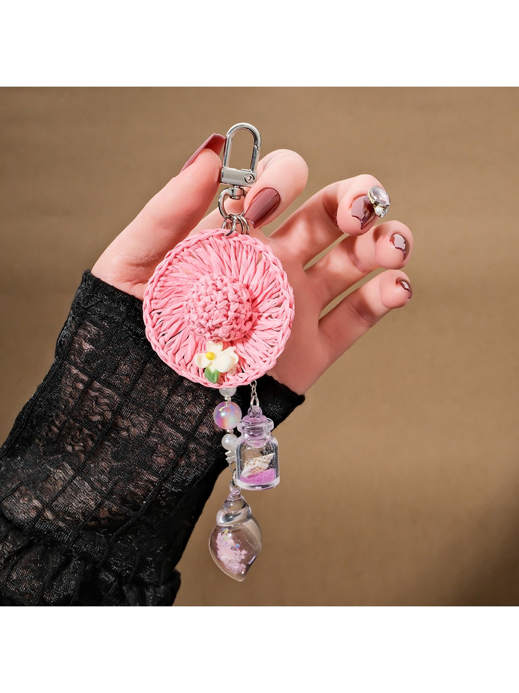 Keypus - Summer Style Acrylic Pendant Bag Charm Keychain