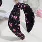 Gifty - Sweet Floral Print Knotted Fabric Headband