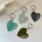 Keypus - Sparkling Heart Comb Keychain