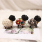 Keypus - Adorable Felt Sheep Keychain Plush Toy Cute