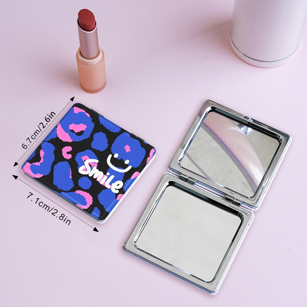 Mirroray - Printed Travel Folding Compact Makeup Mirror