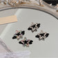 Beau - Rhinestone Five-Point Star Accent Hair Clip