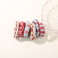 Gifty - Elastic Colorful Towel Hair Ring Set