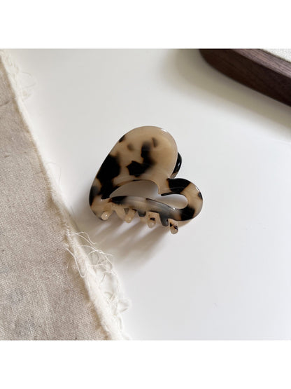 Beau - Vintage Openwork Heart Hair Claw Clip