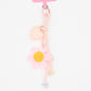 Keypus - Sunflower Smiley-Shaped Keychain