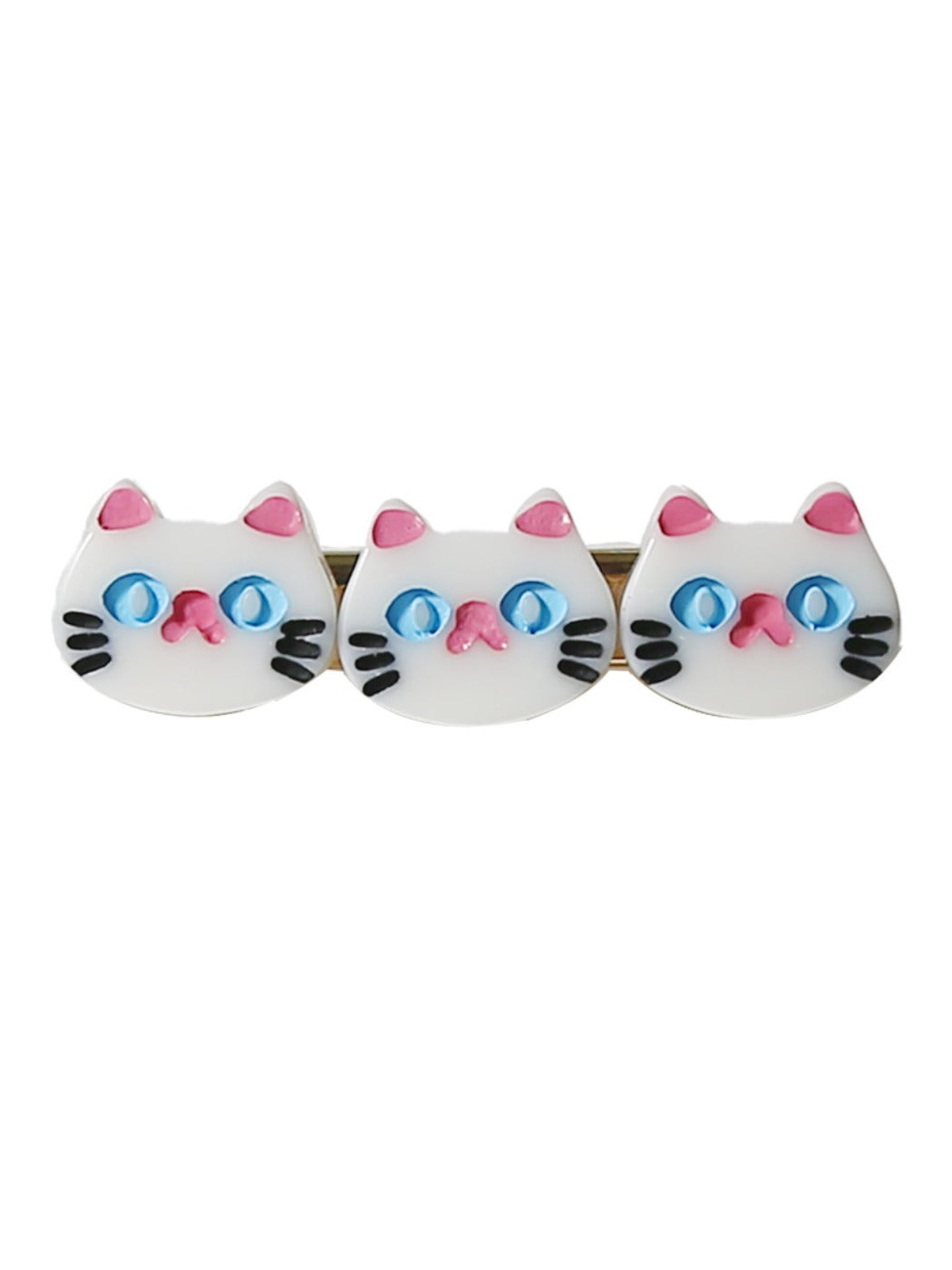 Beau - Cute Cartoon Cat Shaped Hair Clips