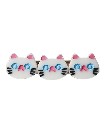 Beau - Cute Cartoon Cat Shaped Hair Clips