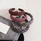 Gifty - Mixed Color Textured Hair Hoop