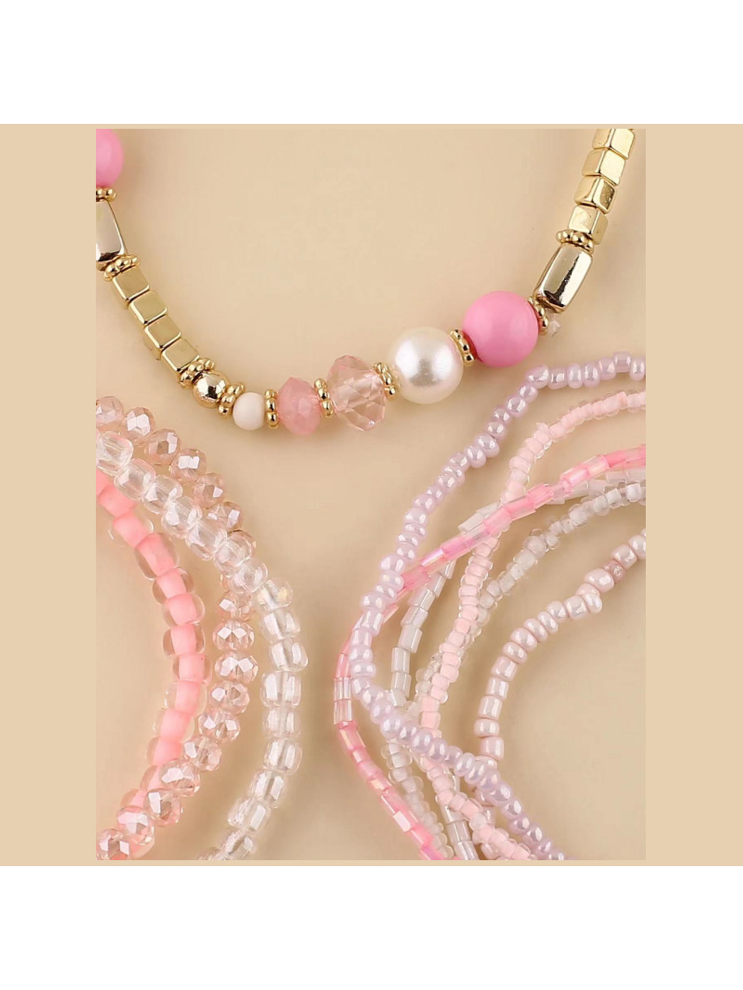 Lovra - Bohemian Multilayer Beaded Bracelet