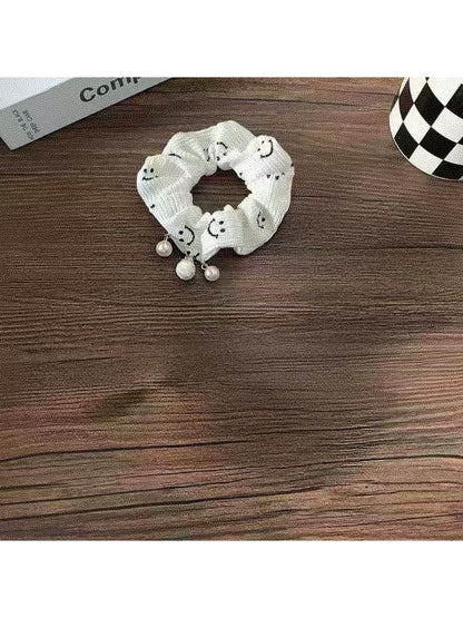 Gifty - Smiley Face Pattern Hair Ring