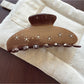 Beau - Adorable Half Round Hair Claw Clip