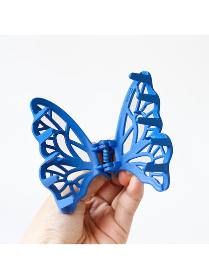 Beau - Decorative Butterfly Shape Plastic Hair Claw Clip